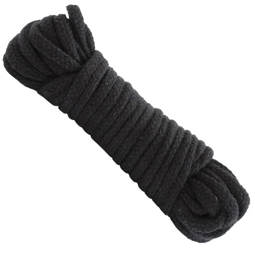 Bondage Seil im japanischen Stil - 10 Meter schwarz