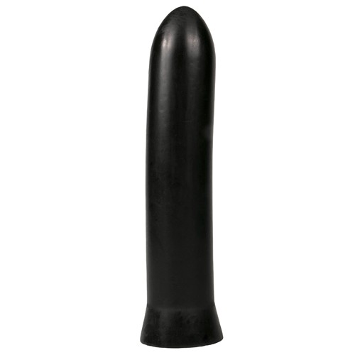 All Black Dildo 22,5 cm in Schwarz