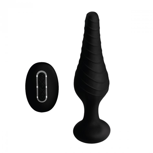 Vibrierender Analplug mit Fernbedienung