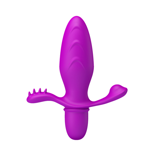 Fitch vibrierender Silikon Analplug