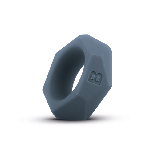 Boners Diamond Silikon Penisring - grau