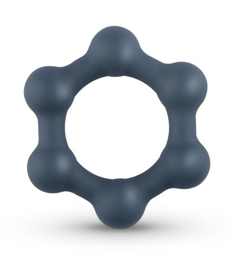 Boners Hexagon Penisring mit Stahlkugeln