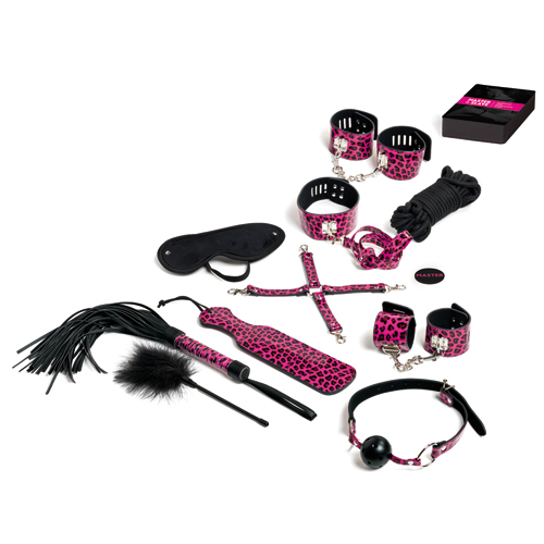Sexspiel Master & Slave Bondage Kartenspiel - Pink