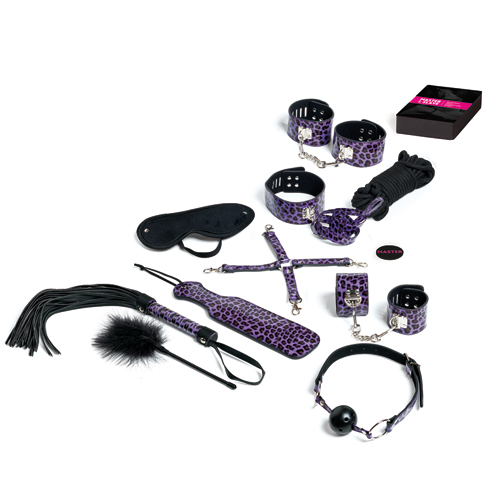 Sexspiel Master & Slave Bondage Kartenspiel - Lila