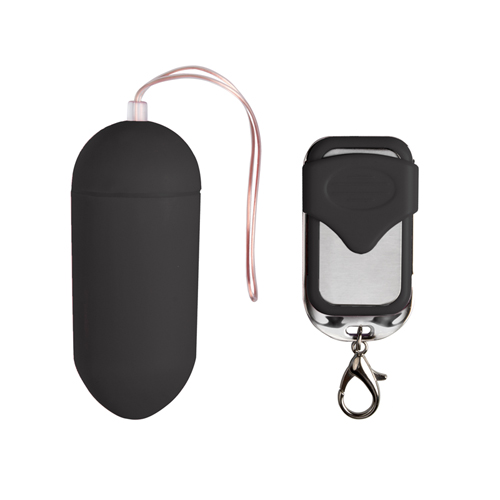 Easytoys Vibro-Ei - Schwarz 60 mm x 35 mm