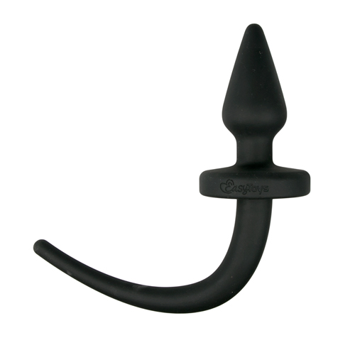 Dog Tail Silikon Analplug - Pointy Groß