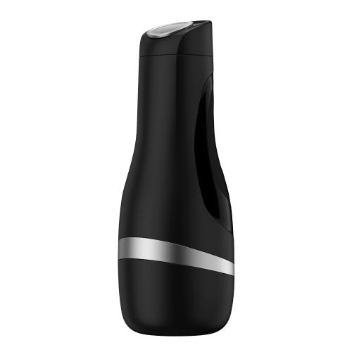 Satisfyer Men Classic Blowjob Masturbator - Silber / schwarz