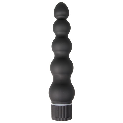 Black Magic Vibrator 19 cm geriffelter Vibrator
