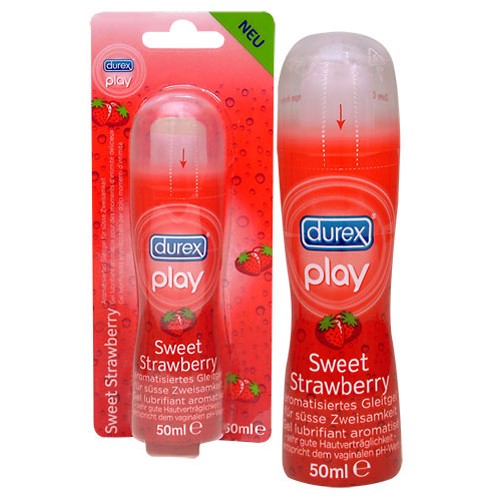 Durex Play Sweet Strawberry Gleitgel auf Wasserbasis - 50 ml