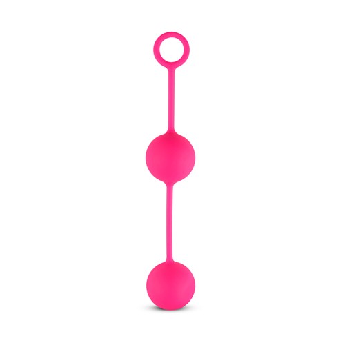 Liebeskugeln mit Gegengewicht - pink 37 mm