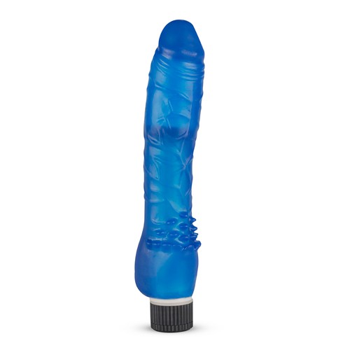 Realistischer Vibrator Water Prick 19 cm blau