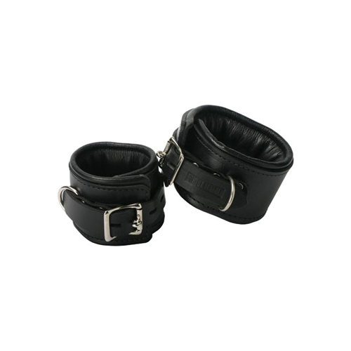Bondage Handfesseln aus Leder - Gefütterte Handfesseln